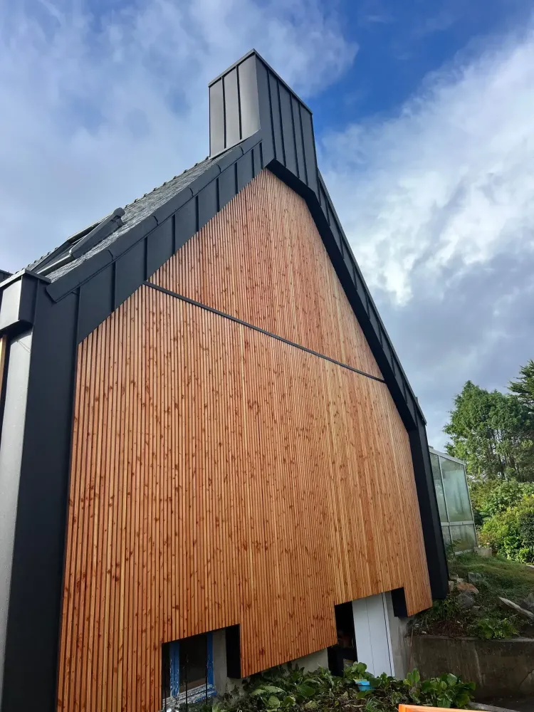 Isolation par l'extérieure à Plougonvelin